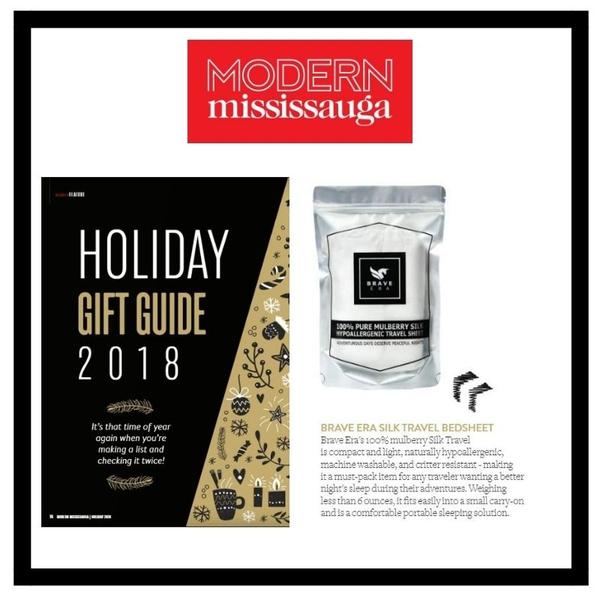 Media Feast secured Brave Era a feature in Mississauga Magazine's holiday gift guide.