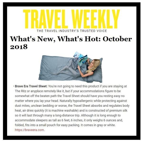 Media Feast managed to secure a feature for Brave Era on Travel Weekly.